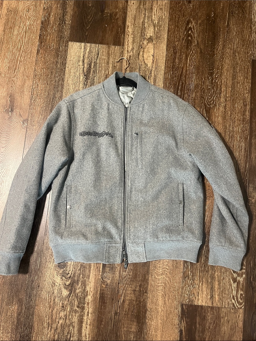 Babylon Men's Grey Bomber